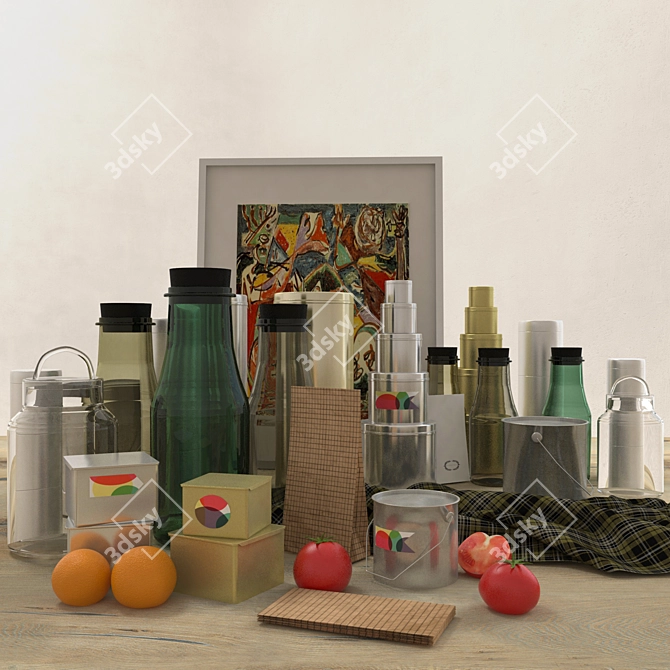 HemsMak: Stylish Home Essentials 3D model image 1