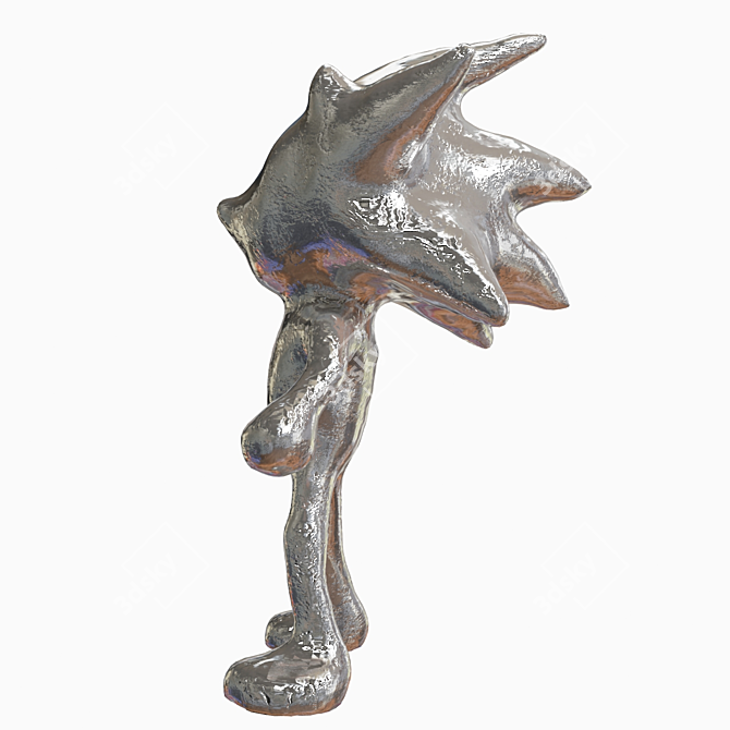 Sonic Sculpture: Decorate with 11730 Polygon Animals 3D model image 3