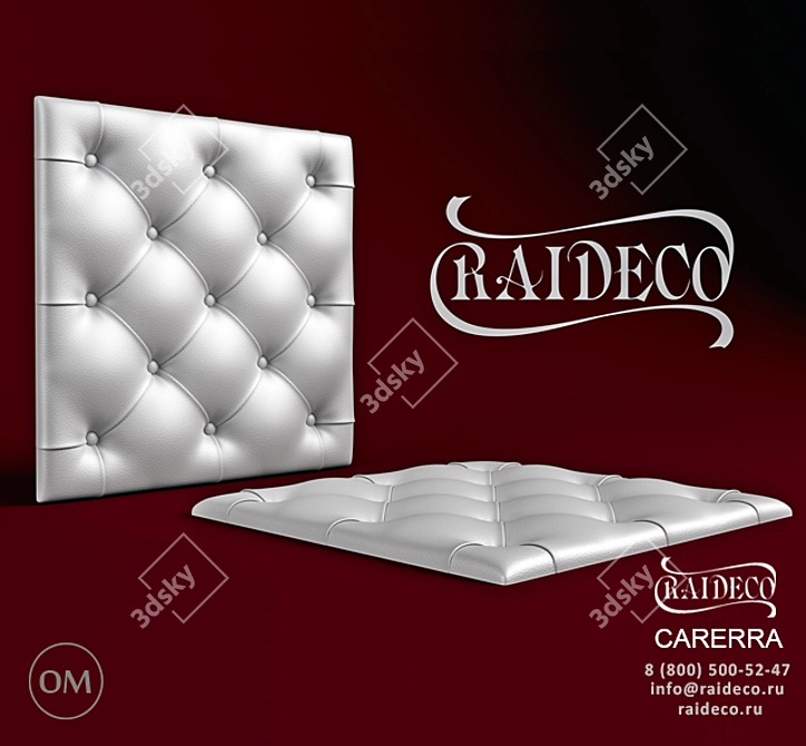 Raideco Leather and Fabric 3D Panels - 30% Off! 3D model image 1