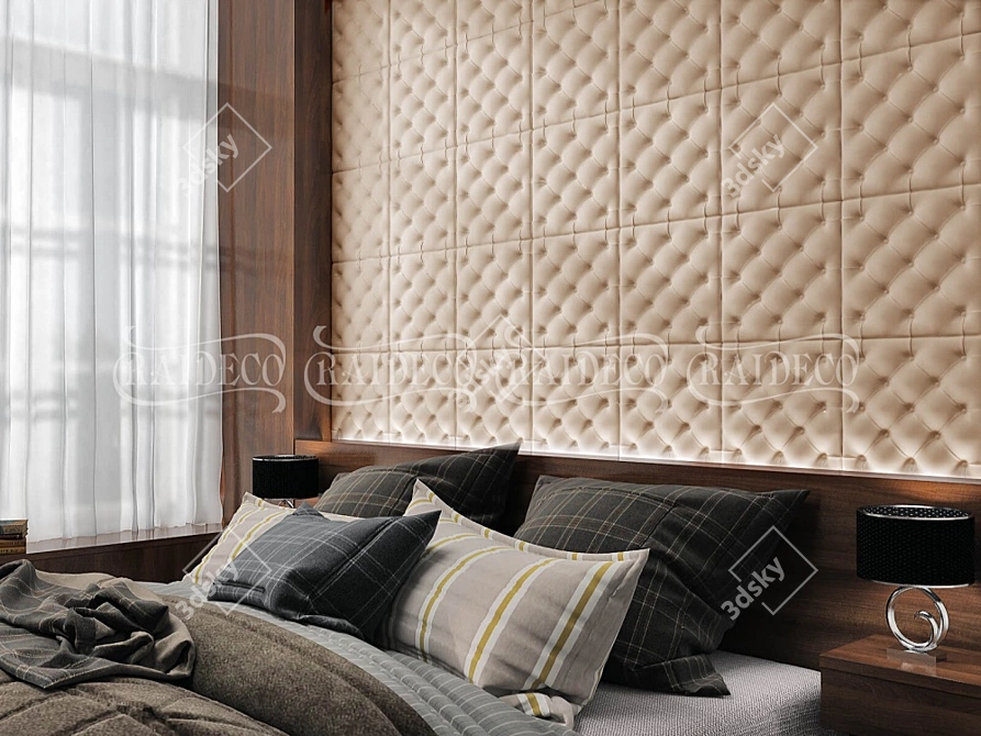 Raideco Leather and Fabric 3D Panels - 30% Off! 3D model image 3