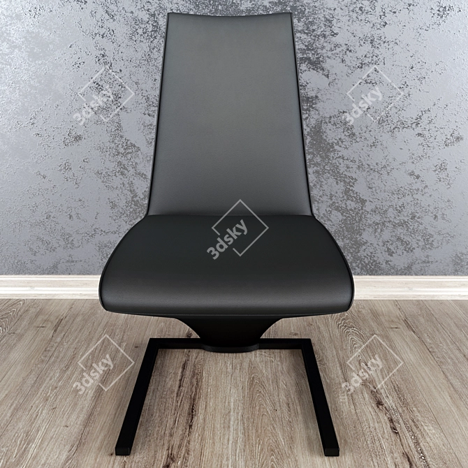 Modern Verner Panton Chair: Sleek Design 3D model image 1