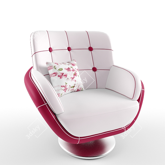 Modern 2015 Sofa - Comfort in Style 3D model image 1