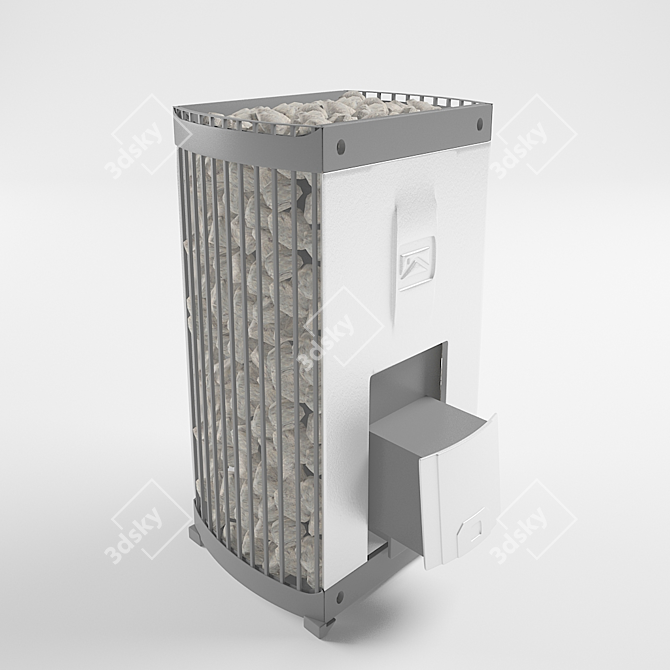 Teplodar Domna 25 Wood-burning Stove 3D model image 1