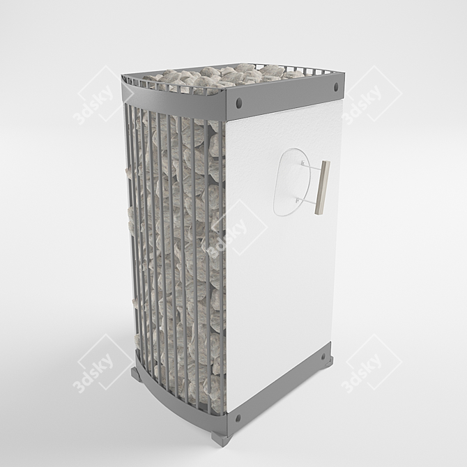 Teplodar Domna 25 Wood-burning Stove 3D model image 2
