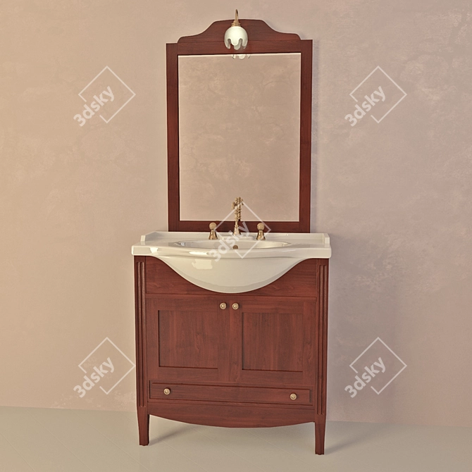 Sophia Bagno Piu: Italian Elegance 3D model image 1