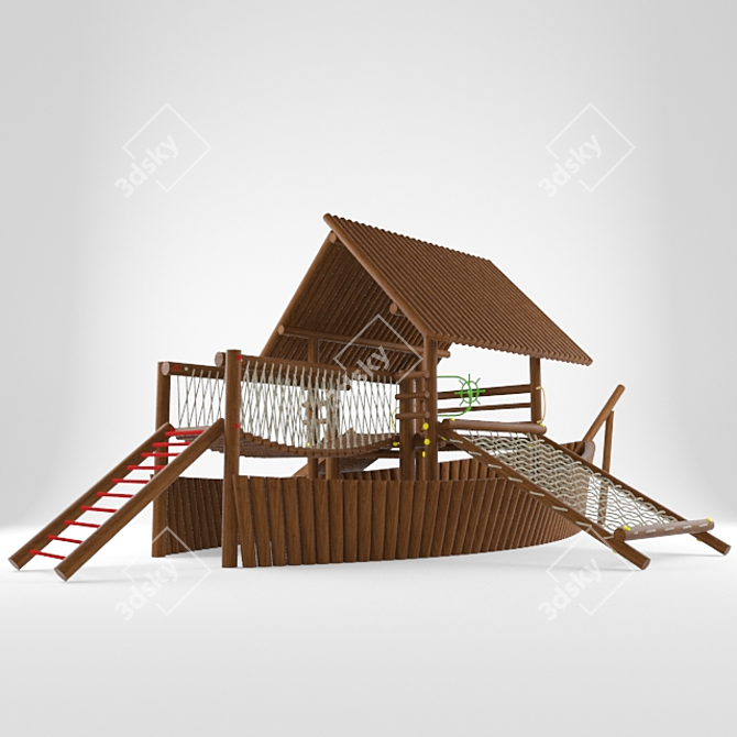 Happy Playland: Children's Outdoor Fun 3D model image 1