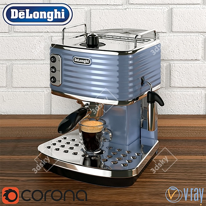 Delonghi Scultura Espresso Maker 3D model image 1