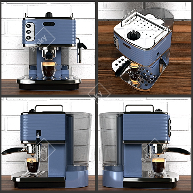 Delonghi Scultura Espresso Maker 3D model image 2