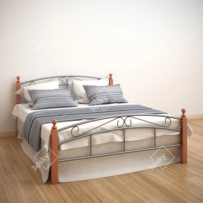 Tetchair AT-8077: Transform Your Bed Experience 3D model image 1