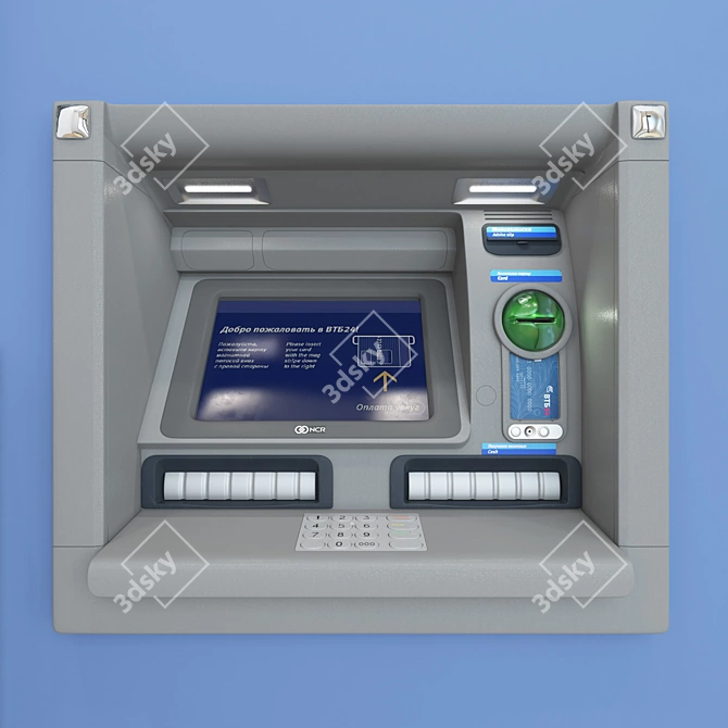 NCR SelfServ34 6634 ATM 3D model image 1