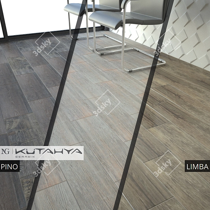 PINO & LIMBA Ceramic Floor Tiles 3D model image 1