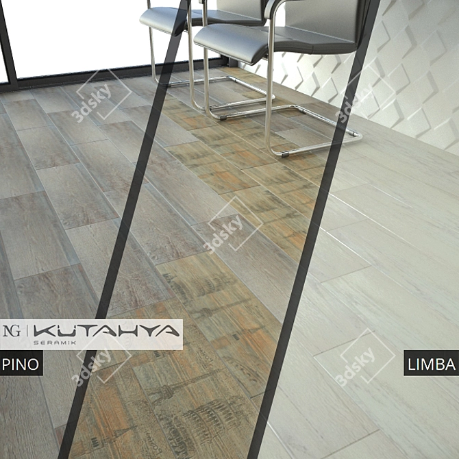 PINO & LIMBA Ceramic Floor Tiles 3D model image 3