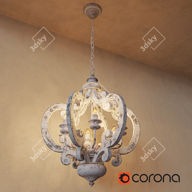 ARTEVALUCE Suspension Lamp - Stylish Illumination 3D model image 1