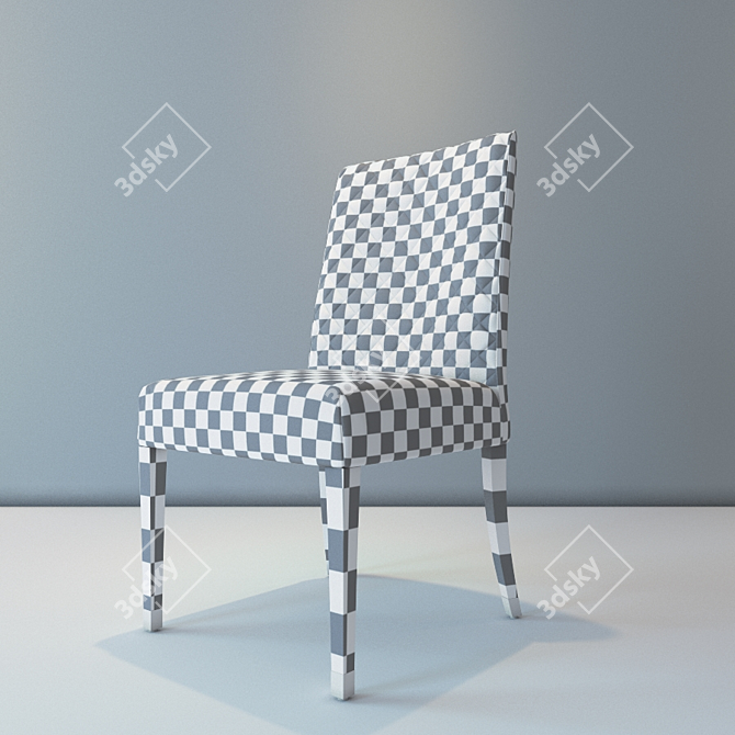 Red Carpet Lounge Chair 3D model image 3