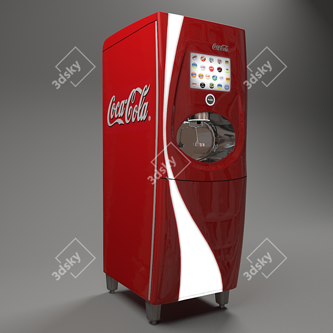 Title: RefreshMax Drink Dispenser 3D model image 2