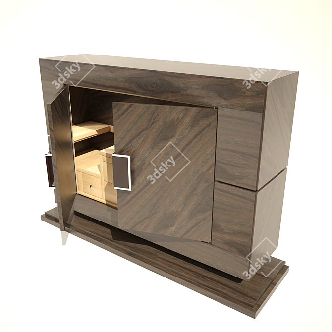 Smania Victory: Luxurious 2-Door Cabinet 3D model image 1