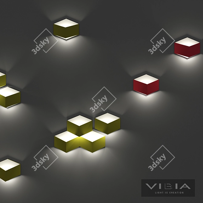 Elegant Vibia BRA Fold 3D model image 3