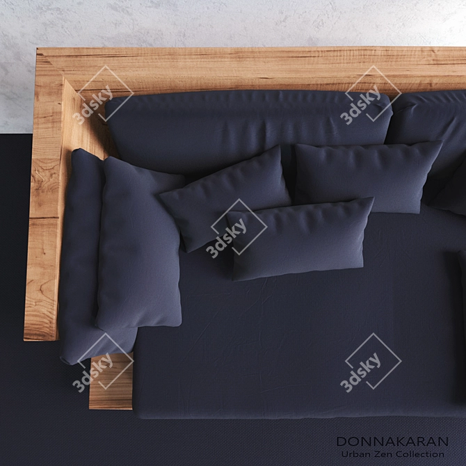 Zen Furniture Collection 3D model image 2