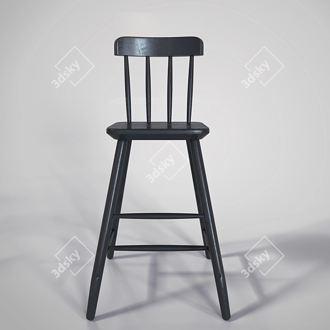 ErgoComfort Chair: Ikea Agam 3D model image 1