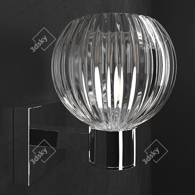 Barovier & Toso Vanderbilt Pendant 3D model image 1