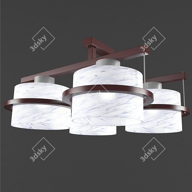 Sigma Pendant Light 3D model image 1