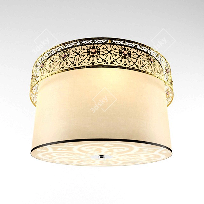 Italian Elegance: Arte Lamp A3730PL-4GA 3D model image 2