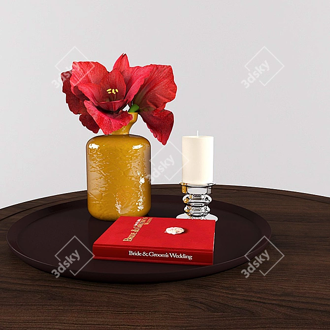  PotteryBarn Coffee Table - Elegant and Artistic 3D model image 2