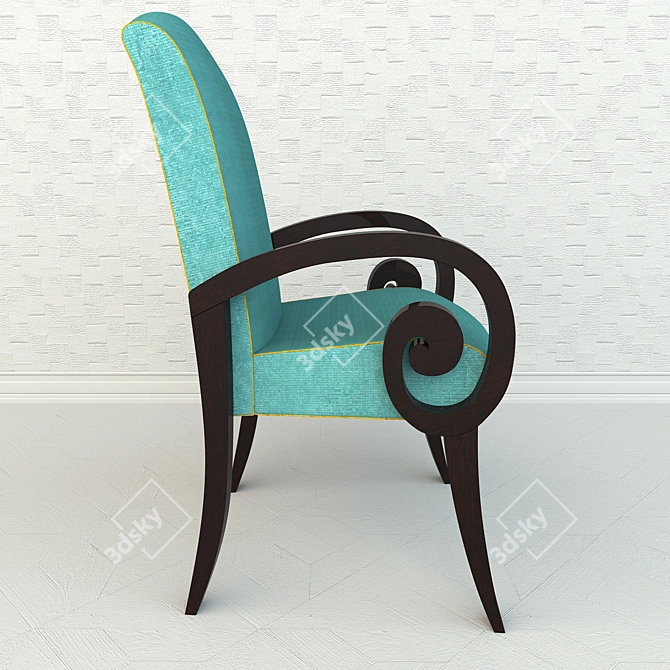 LCI Novita 2015 Chair: Exceptional Comfort and Style 3D model image 3