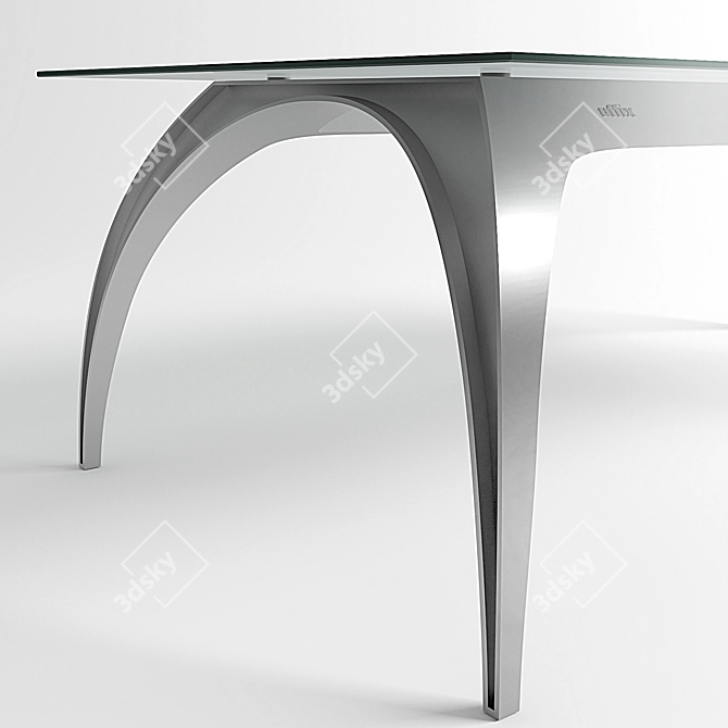 Pininfarina Glass Buffet Table 3D model image 2