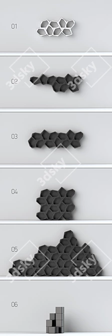 Modular FlexShelf by MOVISI 3D model image 2