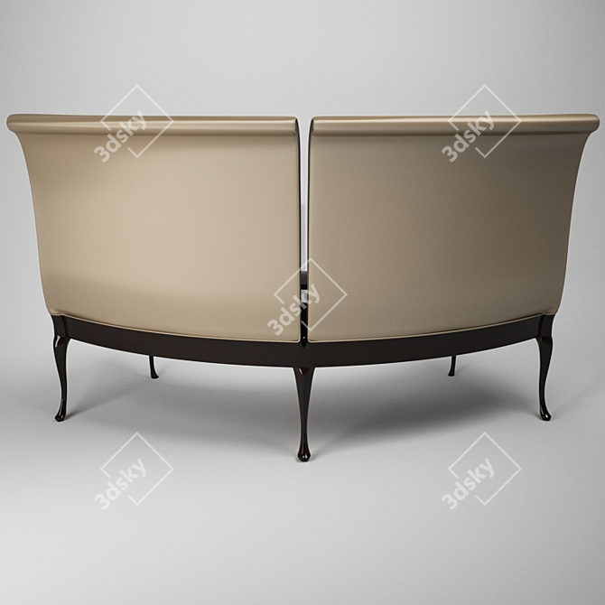 Elegant Christopher Guy Chair 3D model image 3