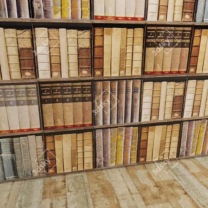 Peronda Books and Timber Wall & Floor Tiles 3D model image 3