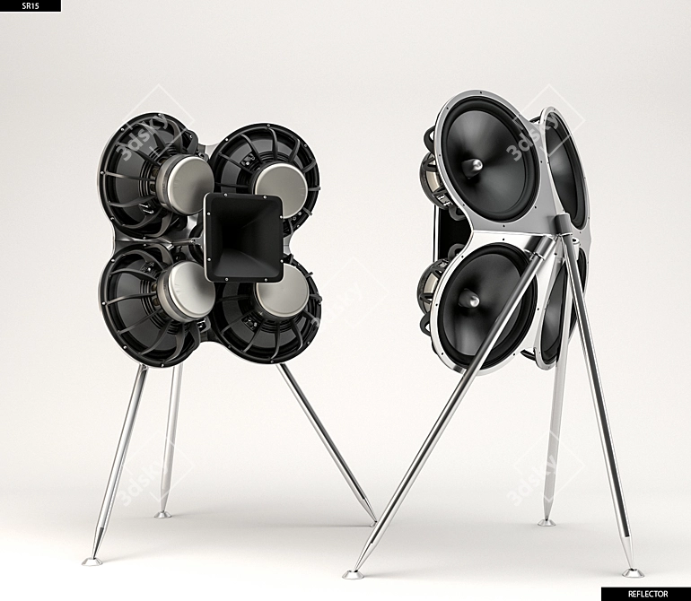 Reflector SR15: Open Acoustic System 3D model image 1