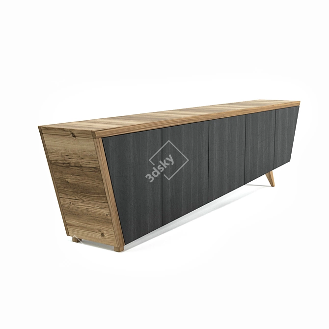 Dialma Brown 2015 Chest Credenza 3D model image 1