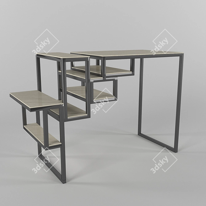 Modern Console by Filip Janssens 3D model image 1