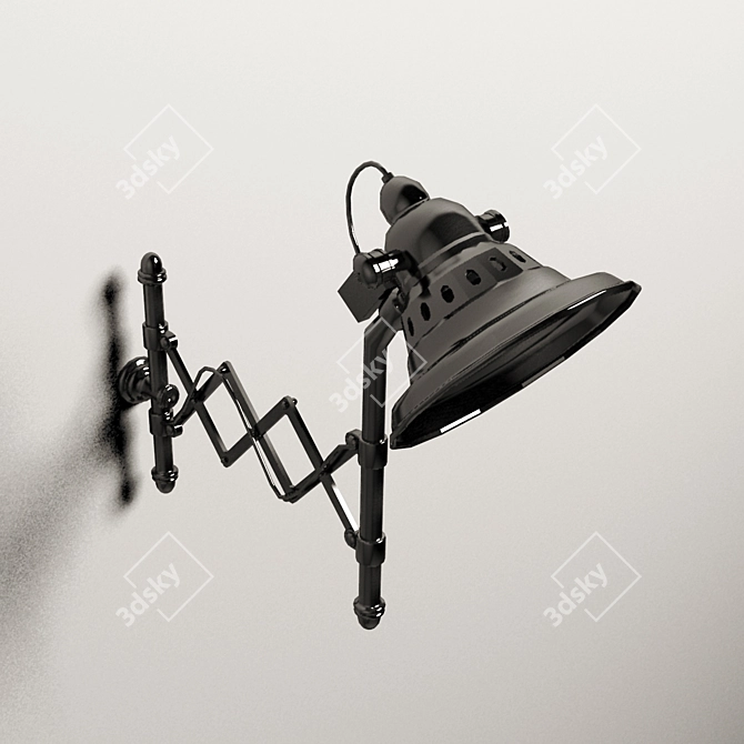 Voyager Wall Lamp 3D model image 1