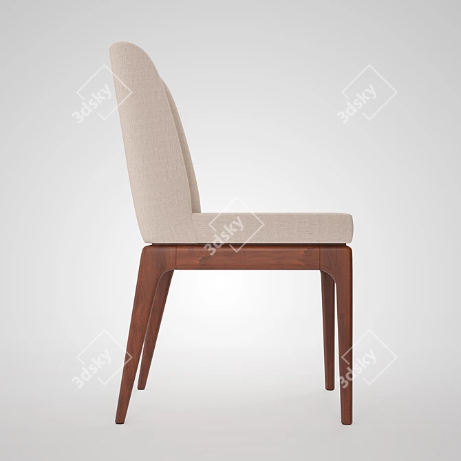 ErgoFlex Tidus Chair 3D model image 3