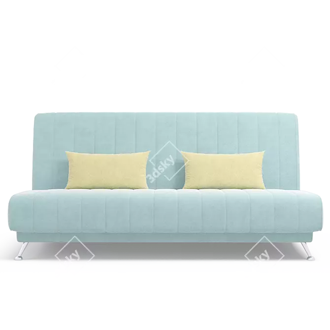 Bright Rio Sofa: Perfect for Kids' Rooms 3D model image 1