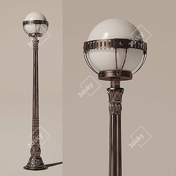 Title: Handcrafted Robers AL6605 Lighting 3D model image 1