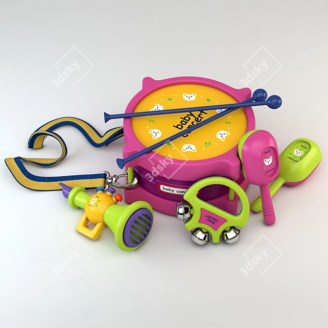 Melody Maker: Kids' Music Set 3D model image 1