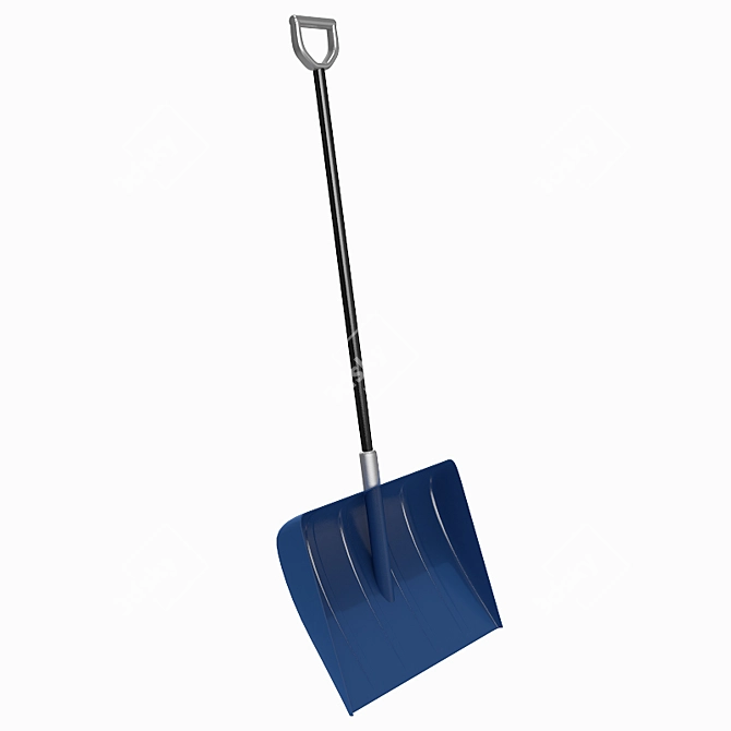 All-Weather Snow Shovel 3D model image 2