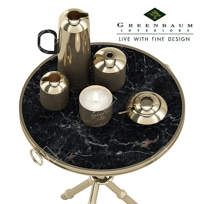 Rue Royale Coffee Table 3D model image 2