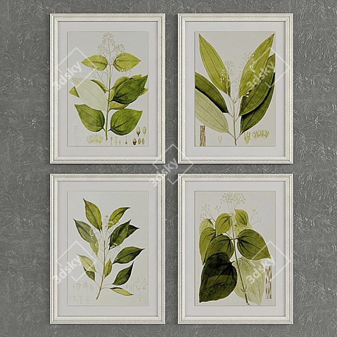 Botanical-inspired Artworks 3D model image 1