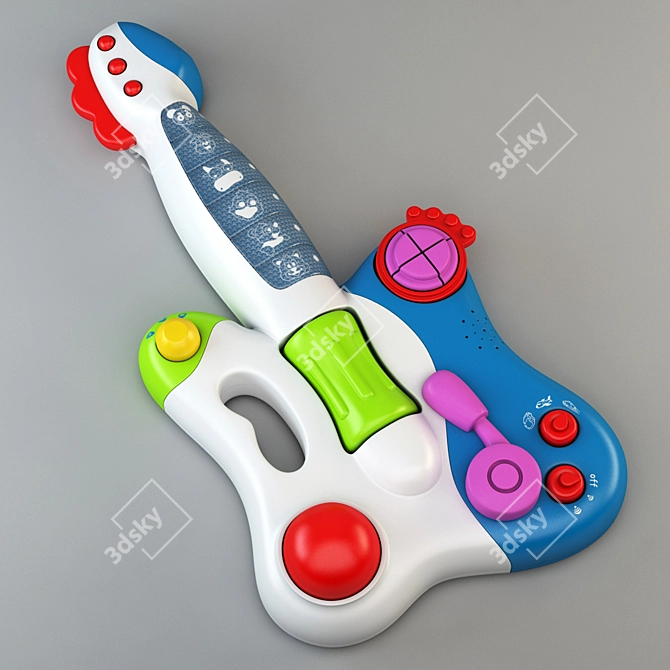 Melody Makers: Kids' Musical Guitars 3D model image 1