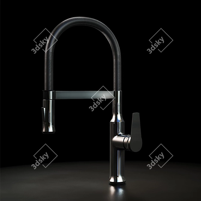 Agora Chef Sink Faucet 3D model image 1