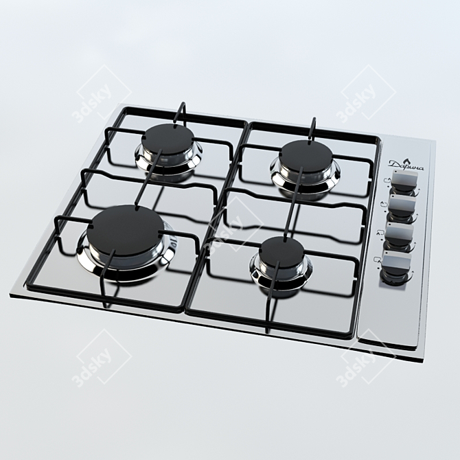 Darina T1 BGM3411X Stove: Reliable and Efficient 3D model image 1