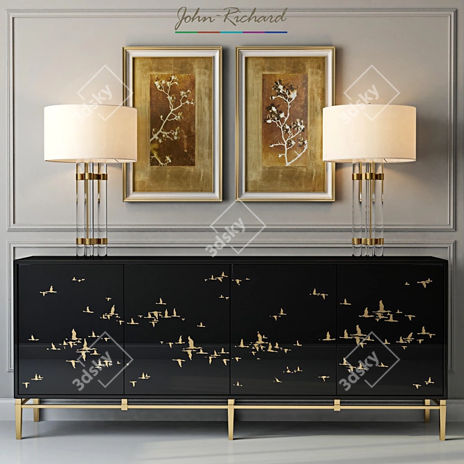 Elegant Art & Lighting Collection 3D model image 2