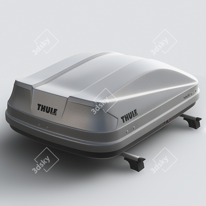 Thule Touring 100 Carport 3D model image 1