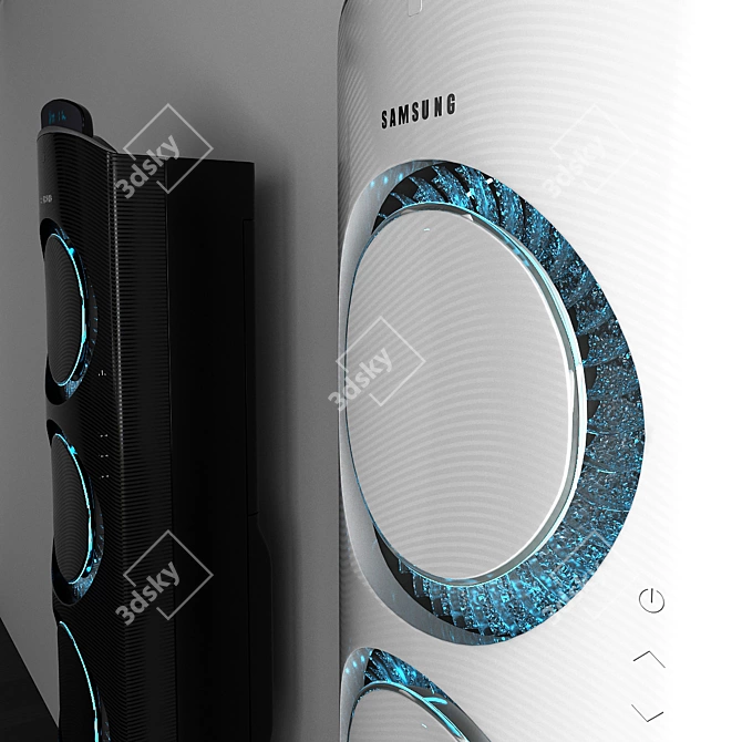 Samsung AF9000 Floor Standing Air Conditioner 3D model image 2