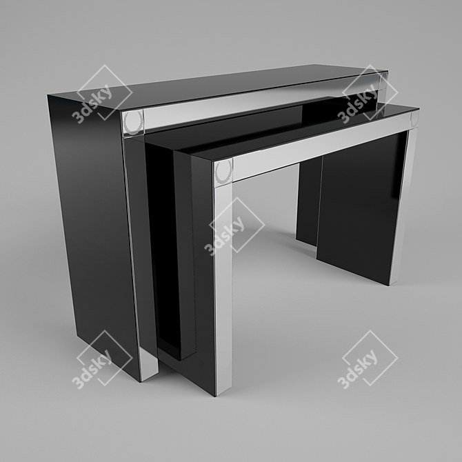 Modern Style Console: JendyCarlo Fust J900-16 3D model image 1